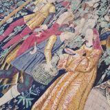 Wall tapestry hanging Les Vendanges Editions ARTIS FLORA numbered