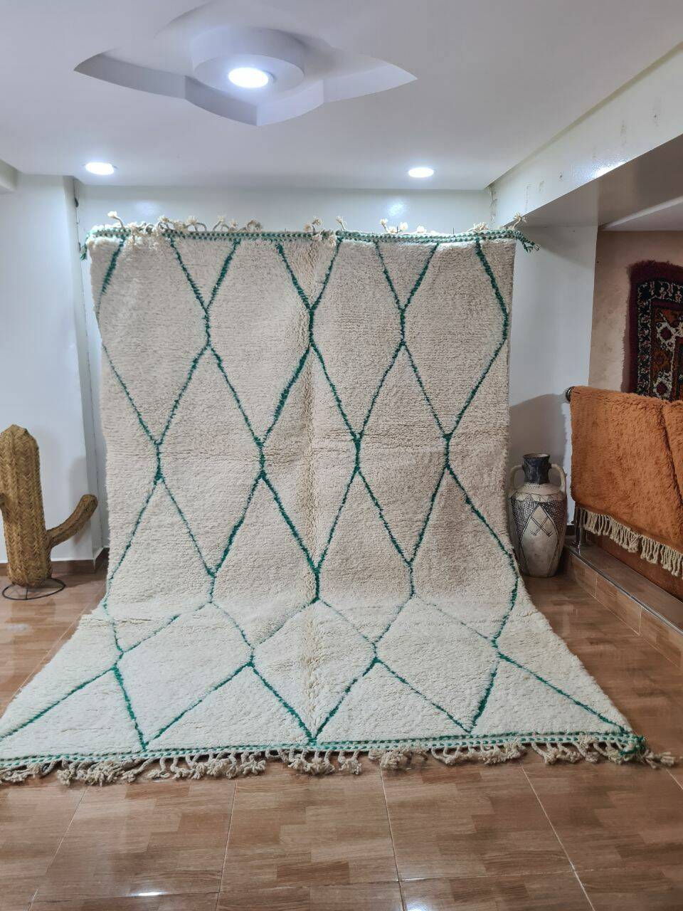 Handmade Beni Ouarain rug 300x200 cm