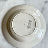 Set of Sarreguemines Evelyne plates