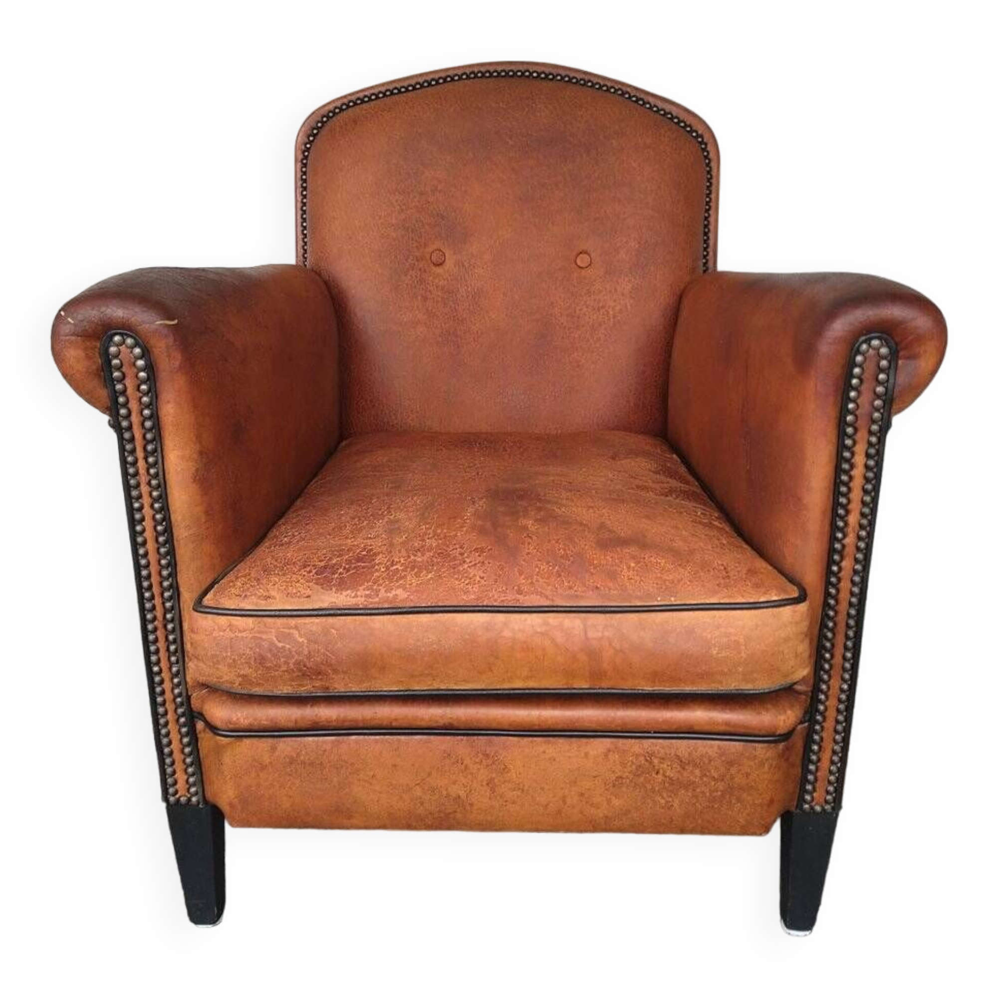 Club chair From OCL Vintage Sheepskin