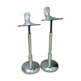 Pair of dentist stools spring vintage design