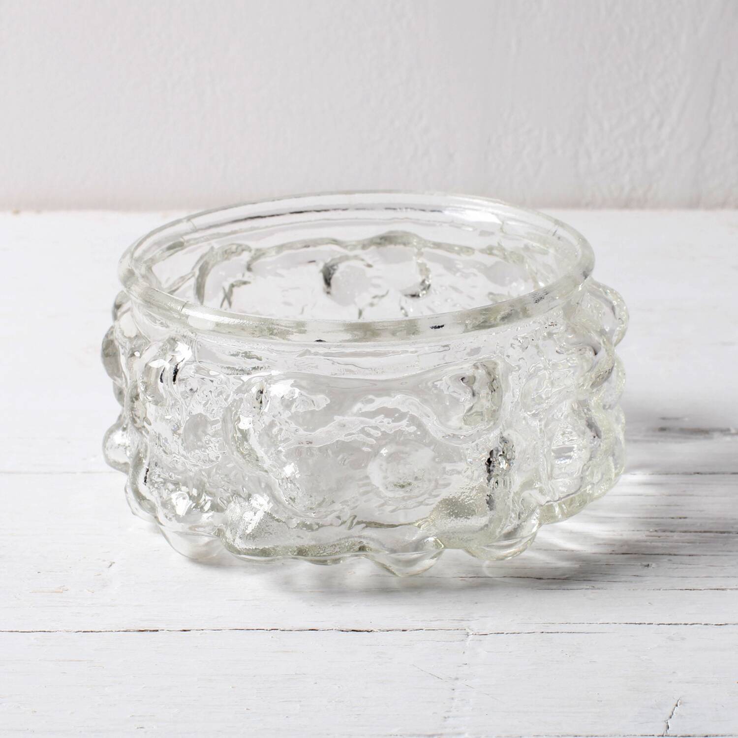 Mid-Century Pressed Glass Bowl: Vladislav Urban Design, Czech Republic
