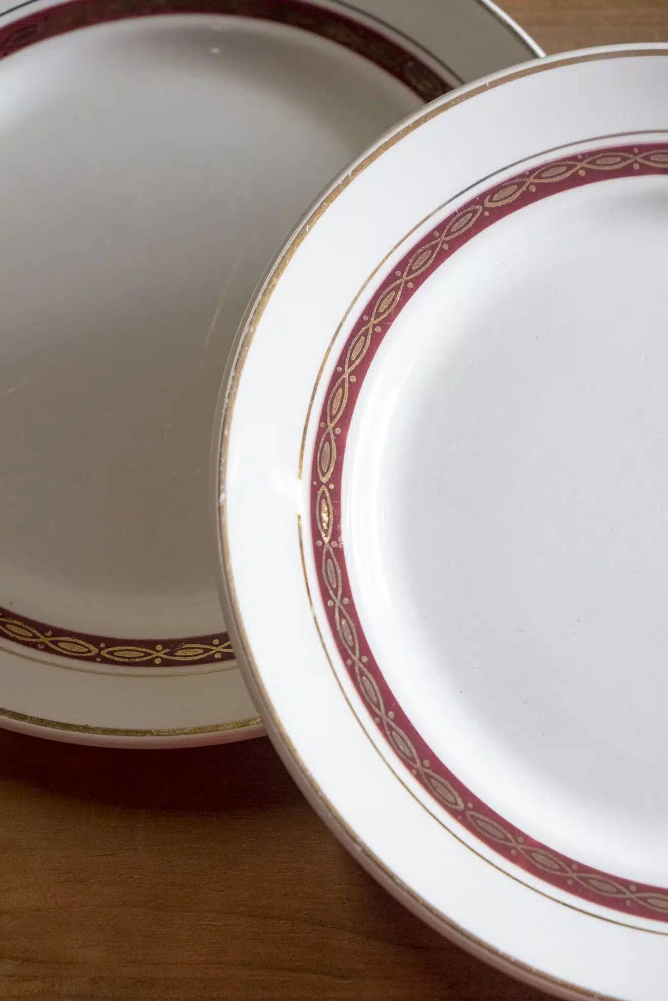Set of 2 dessert plates "Louise"