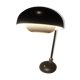 Black metal mushroom dome lamp