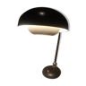 Black metal mushroom dome lamp