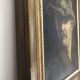 Portrait à l’huile d’homme âgé