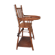 30-year-old high chair in wood turned