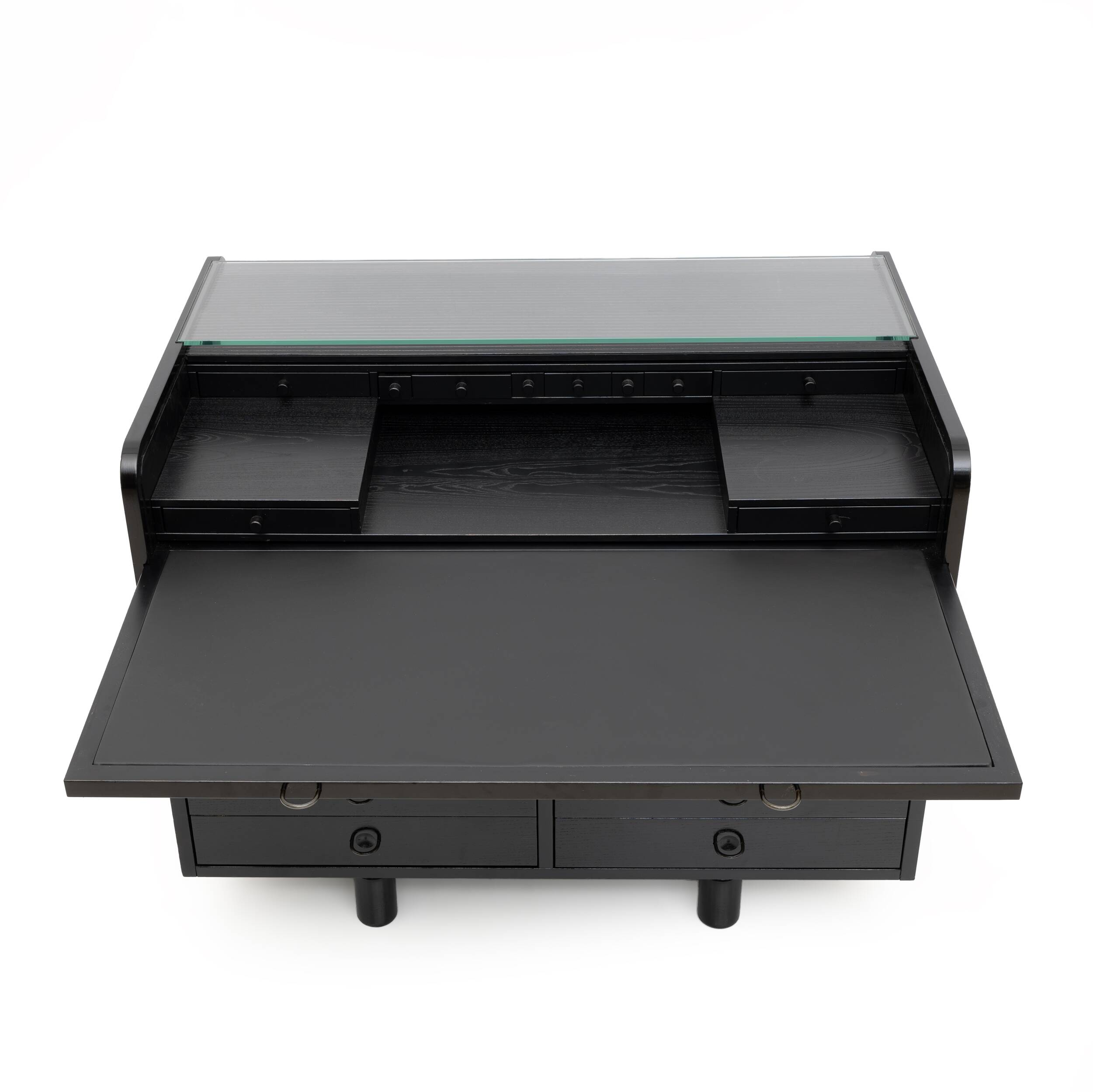 Mid-Century Modern Italian Desk Table by Gianfranco Frattini for Bernini,60