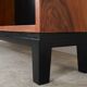 Walnut bookcase, Danish design, 1970s, production: Denmark