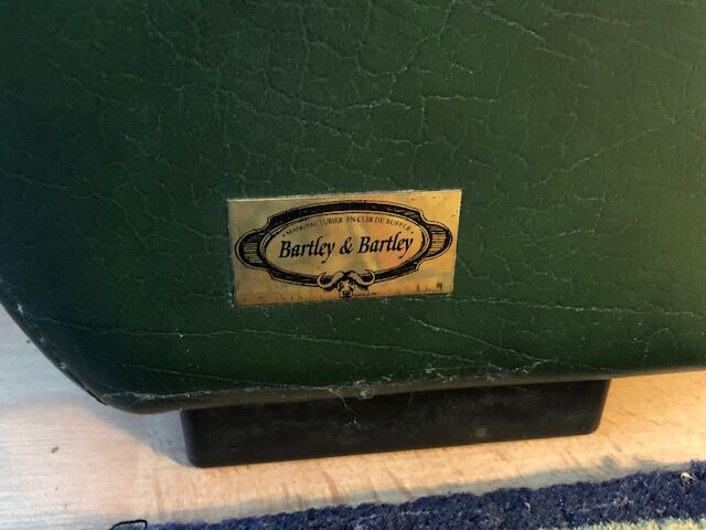 Canape cuir buffle green 2 places