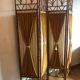 Bamboo and velvet screen
