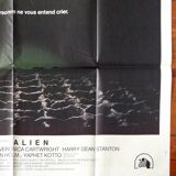 Original movie poster "Alien the 8th passenger" Ridley Scott