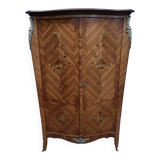 Rosewood inlaid cabinet