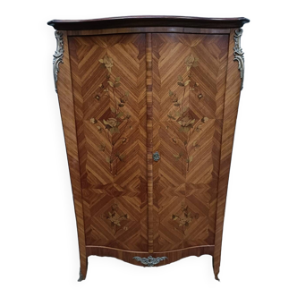 Rosewood inlaid cabinet