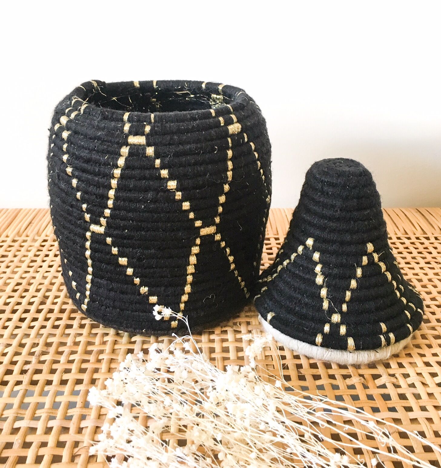 Black and gold Berber box