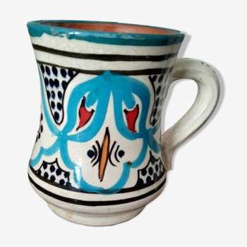 Moroccan ceramic mug pot Safi