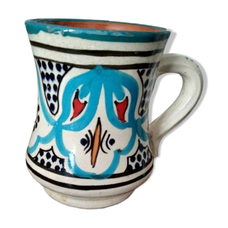 Moroccan ceramic mug pot Safi