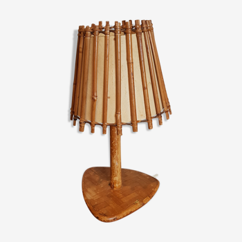Rattan lamp 1950
