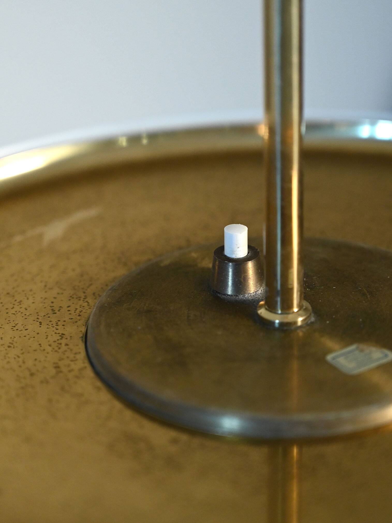 Bumling brass pendant lamp by Anders Pehrson