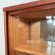 Vintage hoekkast met draaiende bar
