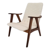 Teak Wébé Armchair by Louis Van Teeffelen, 1960s