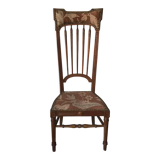 Chaise de nourrice esprit Arts and Crafts debut XXeme.