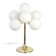 Lampe de table en laiton atomique, Suisse, années 1960