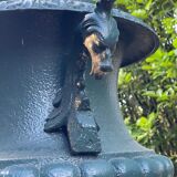 Set of 4 cast iron basins, Corneau foundry in Charleville.