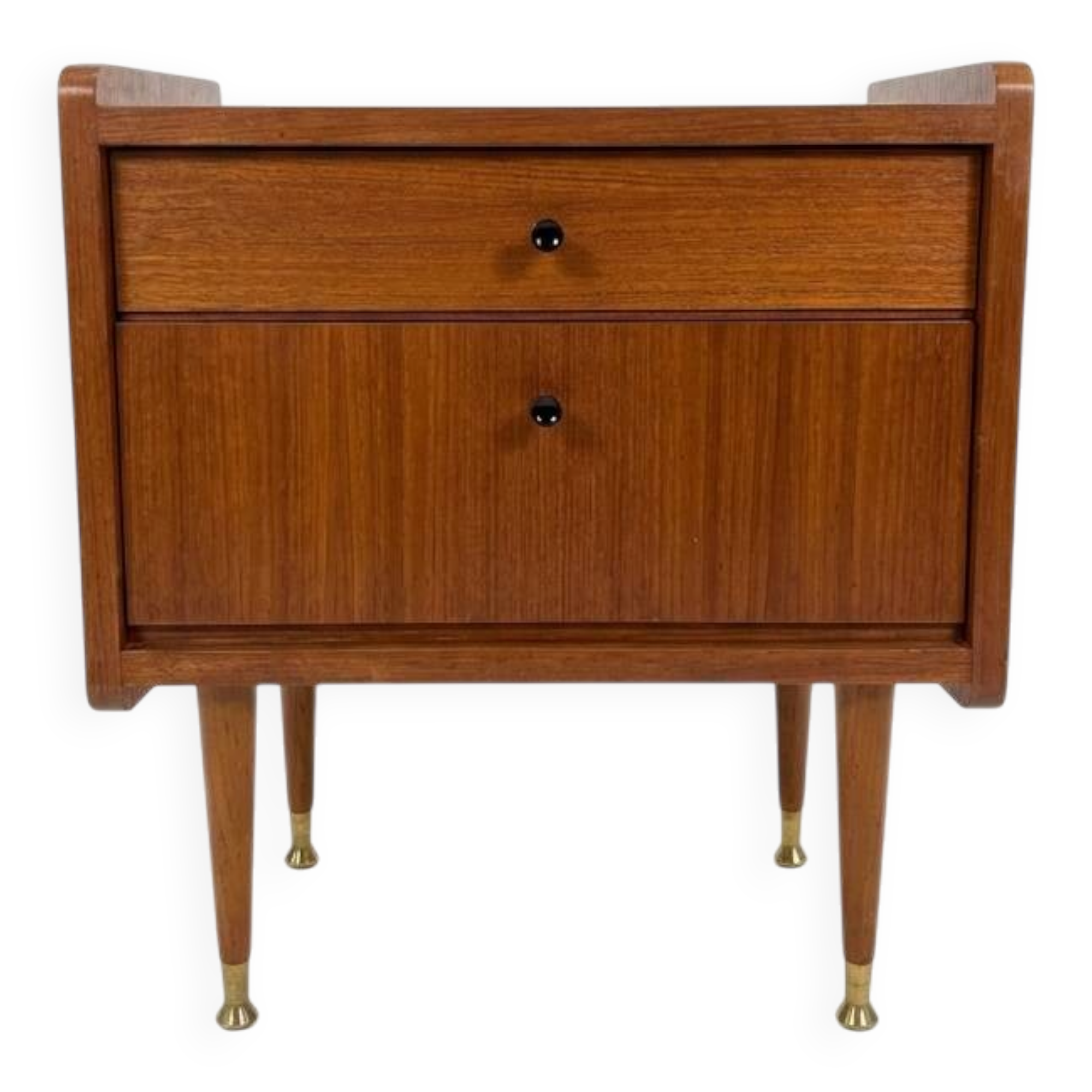 Scandinavian bedside tables by MDK design from the 1960s.