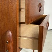 Small Danish Teak Chest of drawers 1960s
