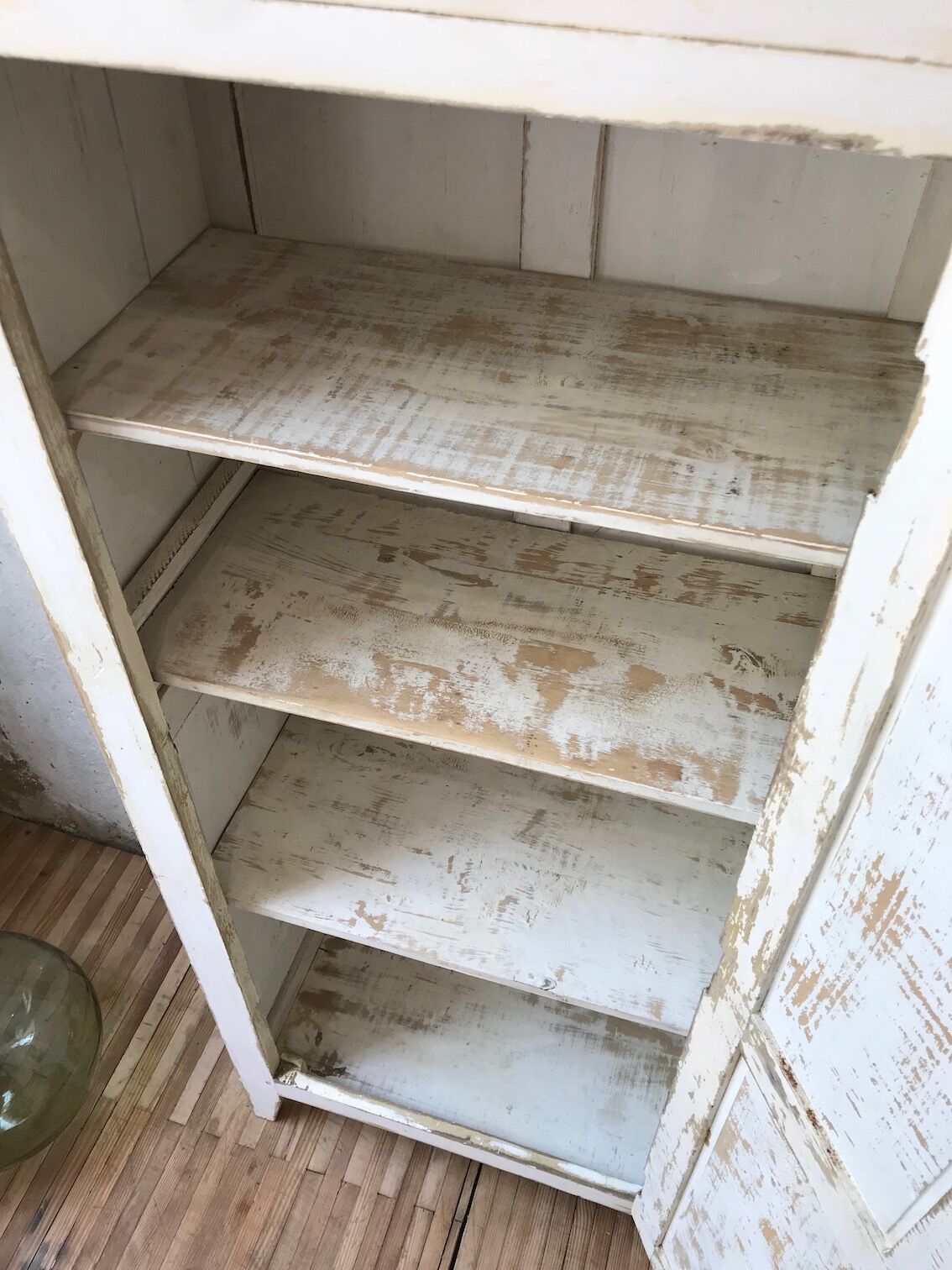 White parisian wardrobe