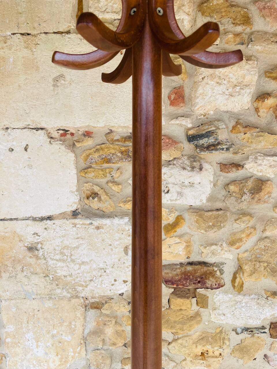 Vintage coat rack on feet by Baumann, circa 60s