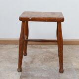 Wooden mid-century stool 1950