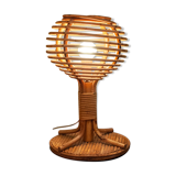 Table lamp in rattan Italia Anni '60