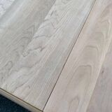 Large round extendable Louis Philippe 19th century dining table, renovated, 250cm