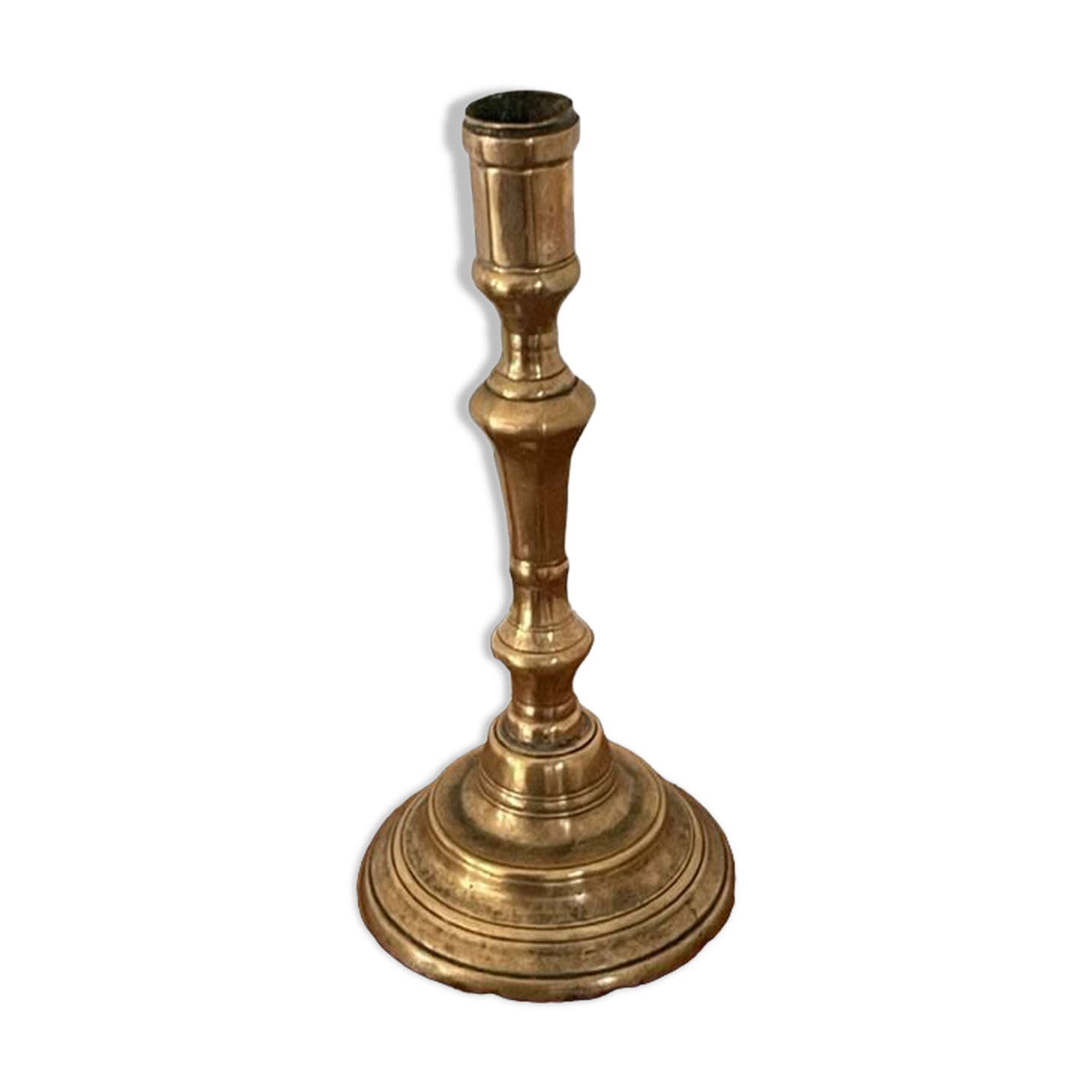Candle holder in bronze late eighteenth century