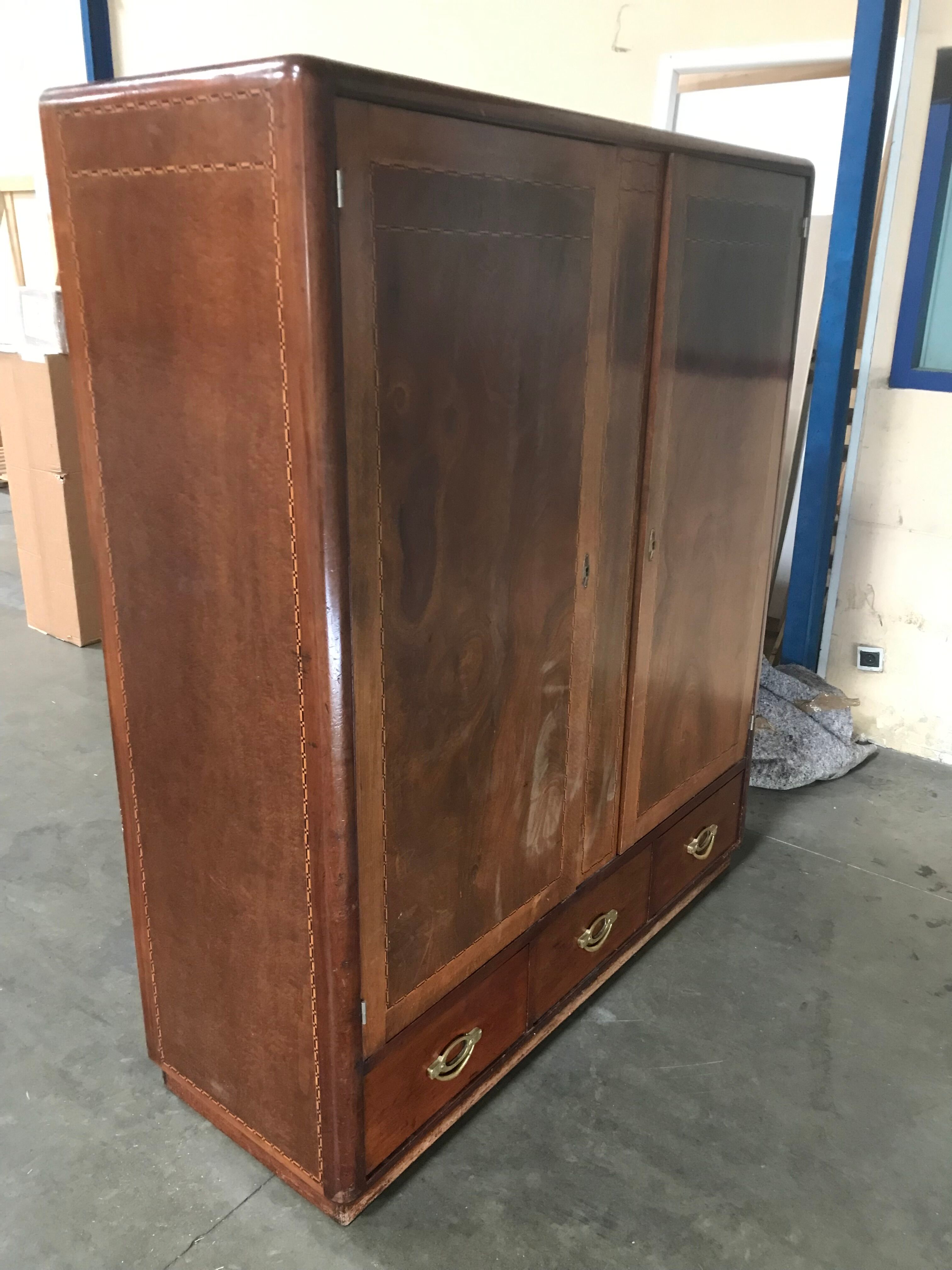 Young man's wardrobe