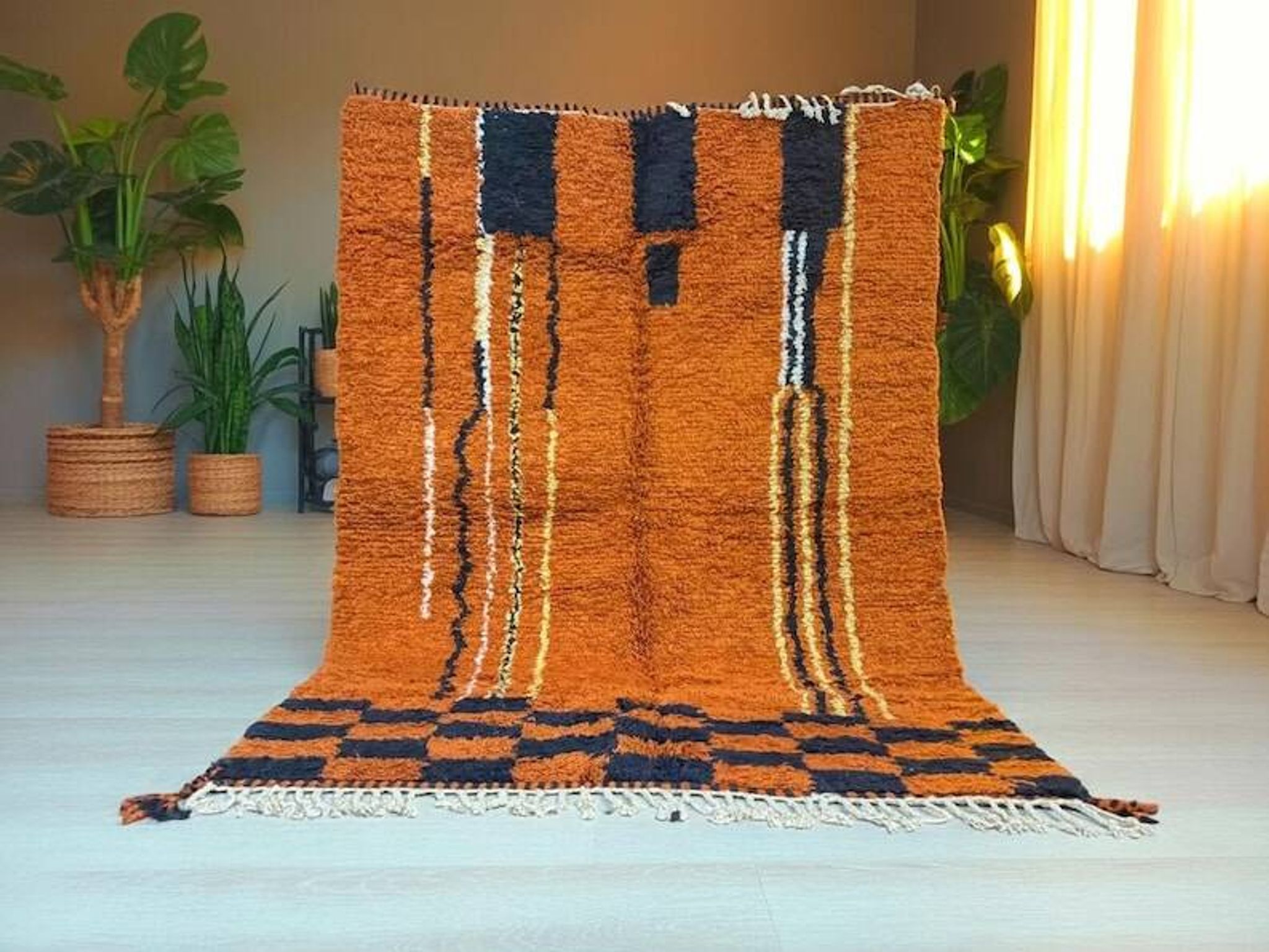 Handmade Moroccan Berber rug 200cm x 300cm