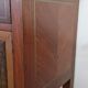 Directory style marquetry side table