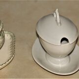Two old mustard dishes