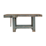 Carpenter's workbench in solid beech wood.