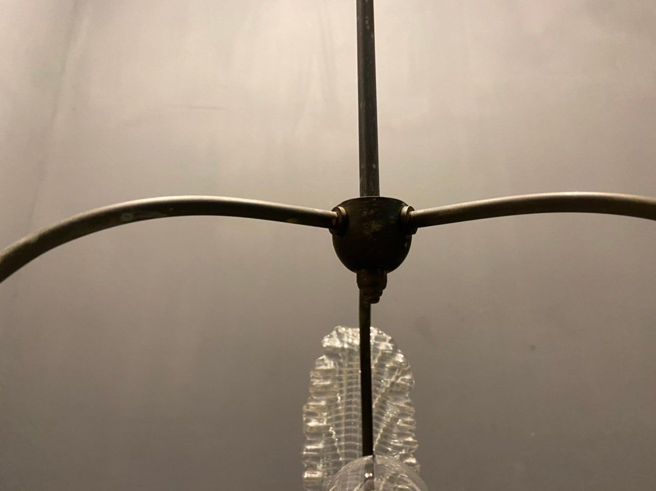 Italian Murano Glass Pendant Lamp by Ercole Barovier, 1940s