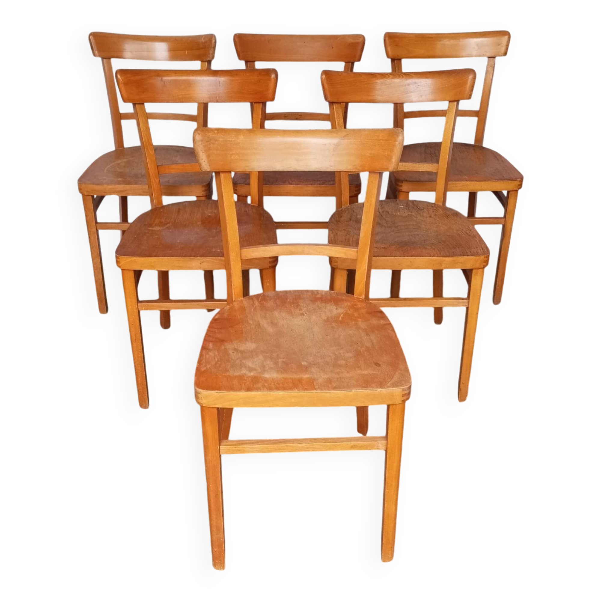Antique bistro chairs