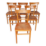 Antique bistro chairs
