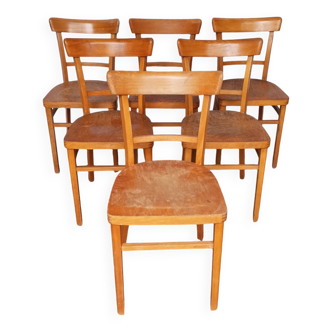 Antique bistro chairs