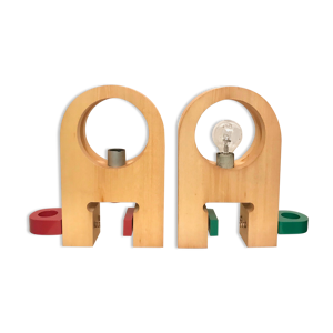 paire de lampes « serre-joint »,