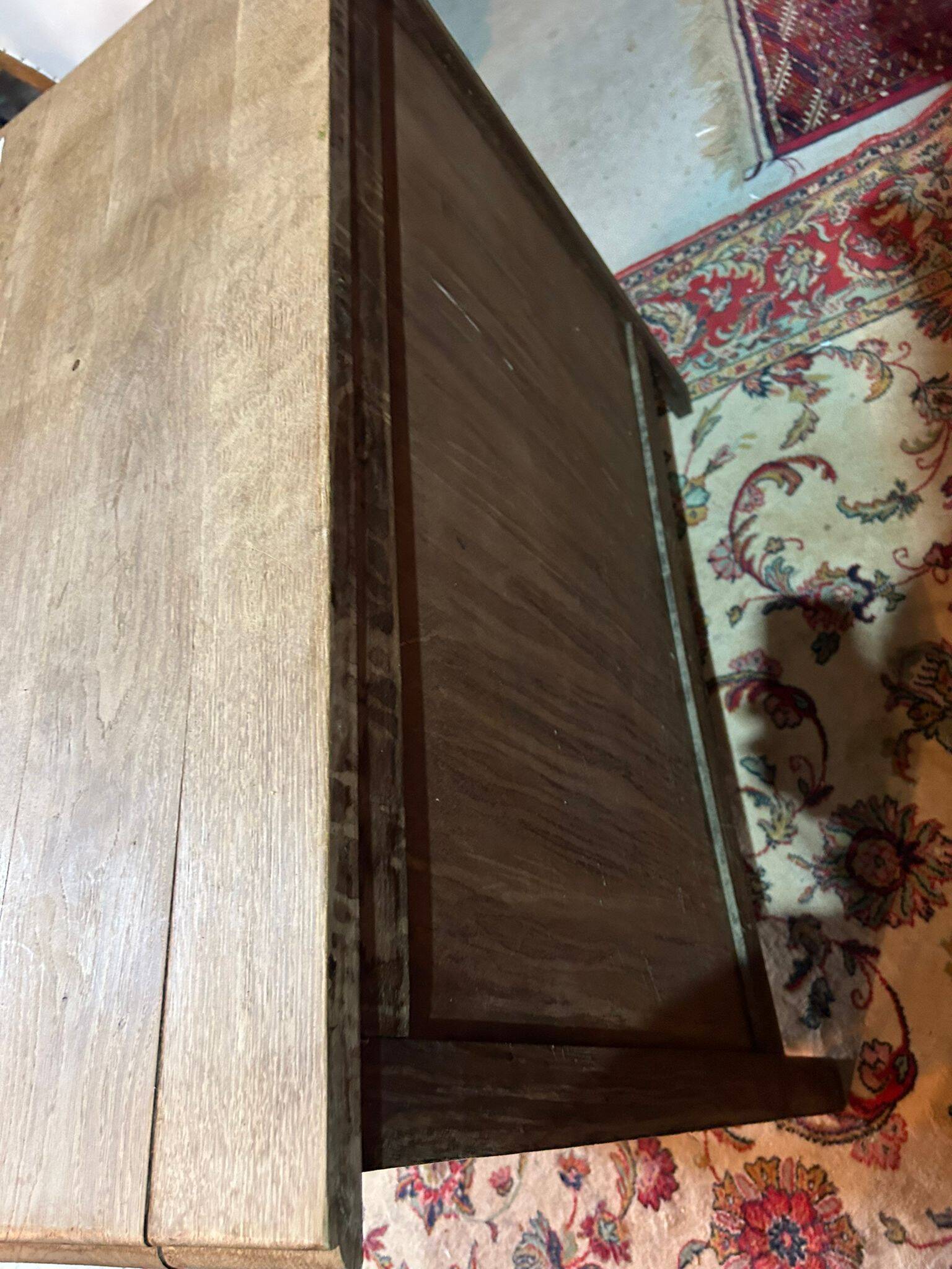 Stripped oak chest of drawers