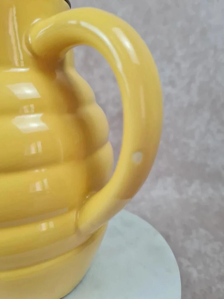 Old Saint-Clément pitcher no. 869 with original metal filter.