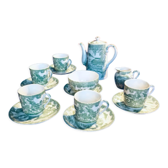 Japanese fine porcelain tea set