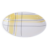 Ravier Salins ovale jaune modèle "Montréal"